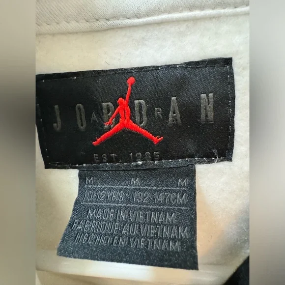 Nike Jordan MJ MVP Fleece Pullover Hoodie size medium - Picture 6 of 9